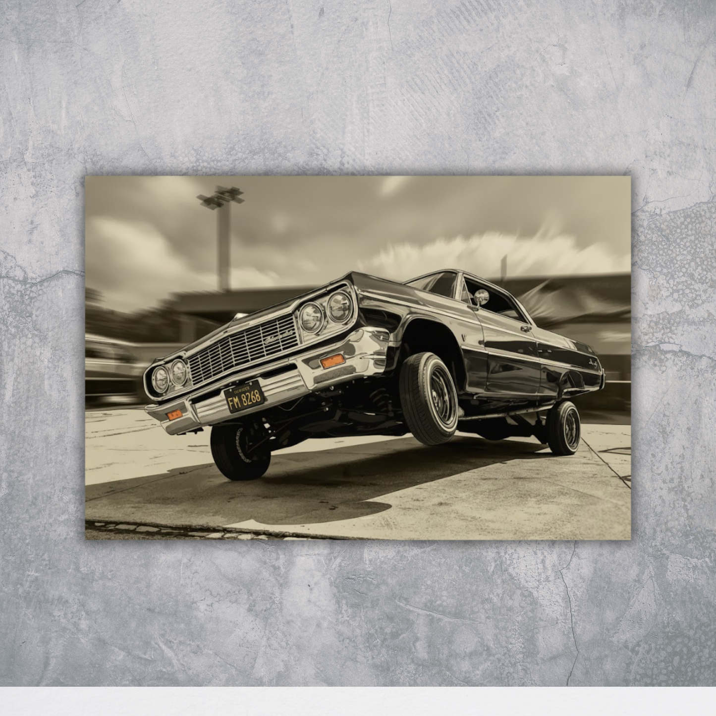 Chevrolet Impala 1964 – Premium Poster The Spectrum Stories