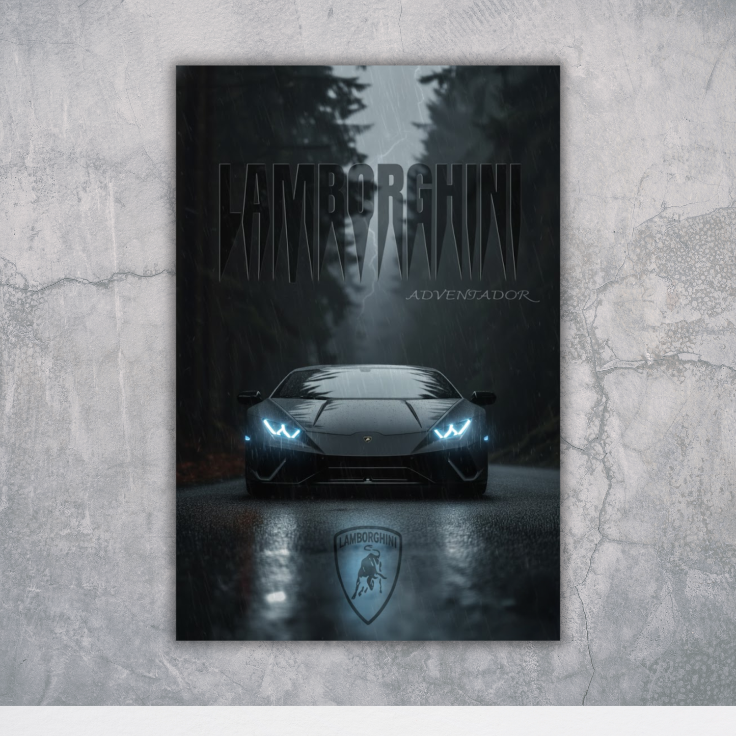 Lamborghini Aventador – Premium Poster The Spectrum Stories