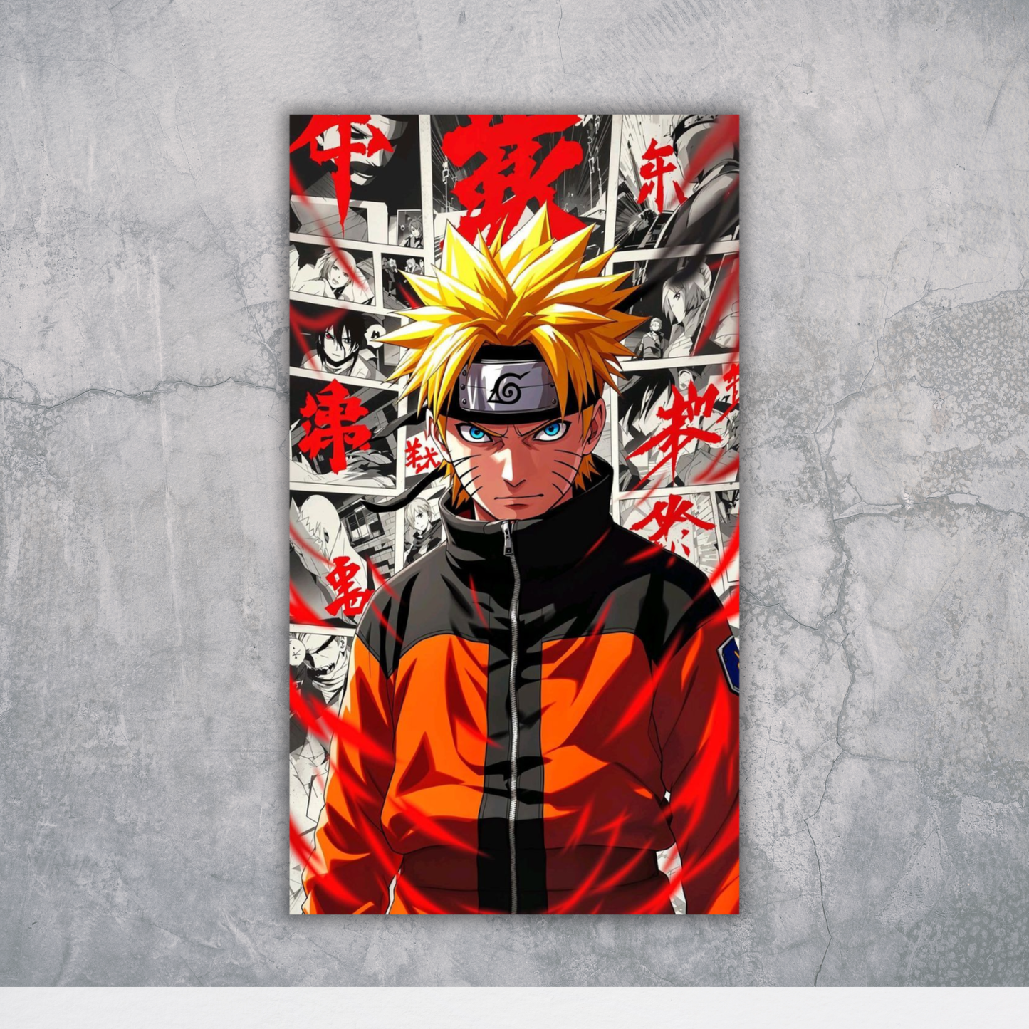 Naruto Uzumaki – Premium Anime Poster The Spectrum Stories