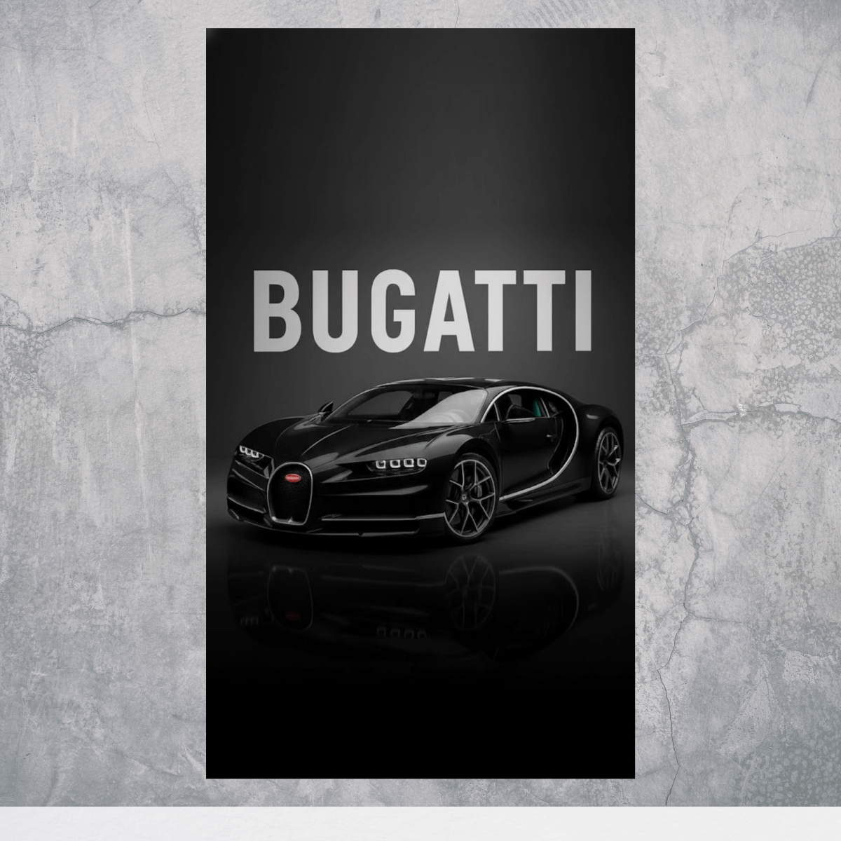 Bugatti Chiron – Premium Poster - The Spectrum Stories