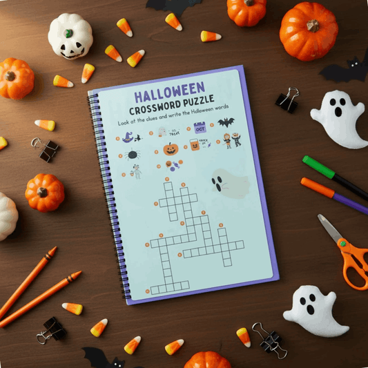 Halloween Activity Book for Kids | Fun Learning & Games - The Spectrum Stories