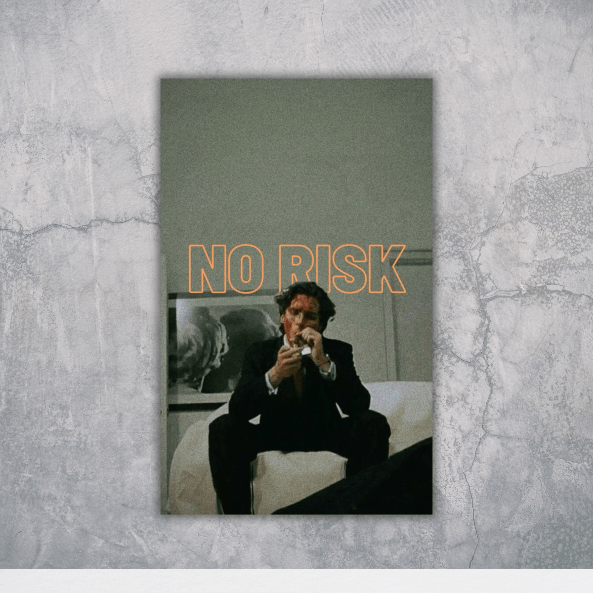 No Risk - Money Mindset Poster - The Spectrum Stories