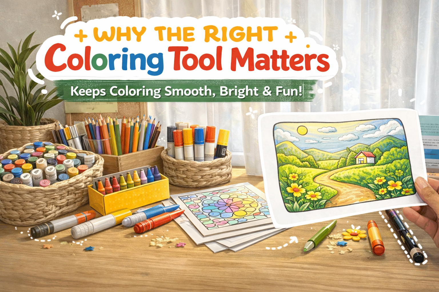 Best Coloring Tools for Beginners: Pencils, Crayons & Markers Explaine ...