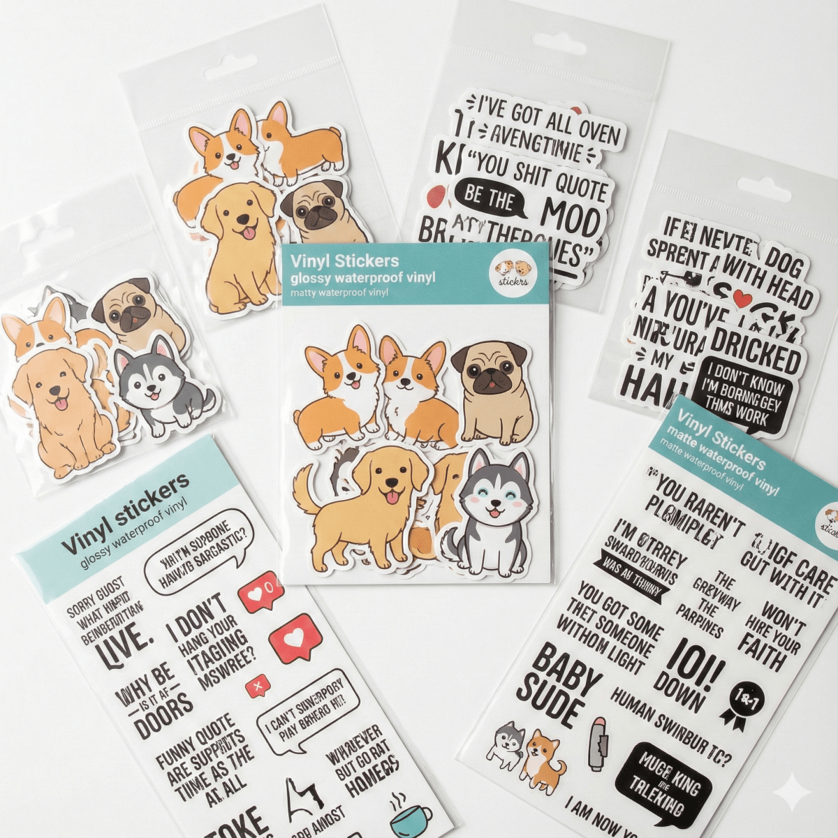 Stickers & Vinyl Sticker Packs - The Spectrum Stories