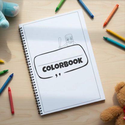Brainrot Coloring Book - The Spectrum Stories