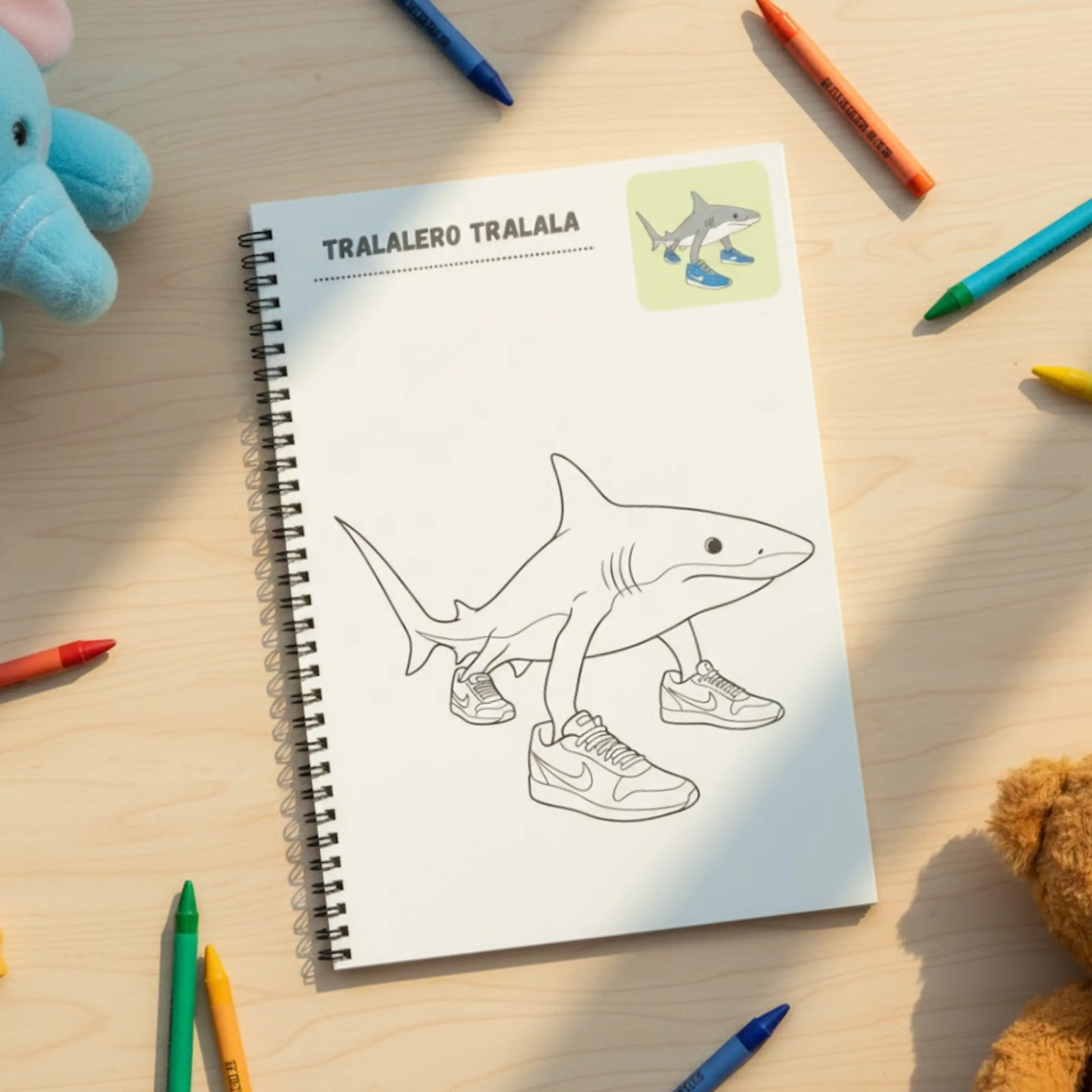 Brainrot Coloring Book - The Spectrum Stories