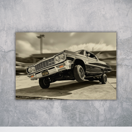 Chevrolet Impala 1964 – Premium Poster The Spectrum Stories