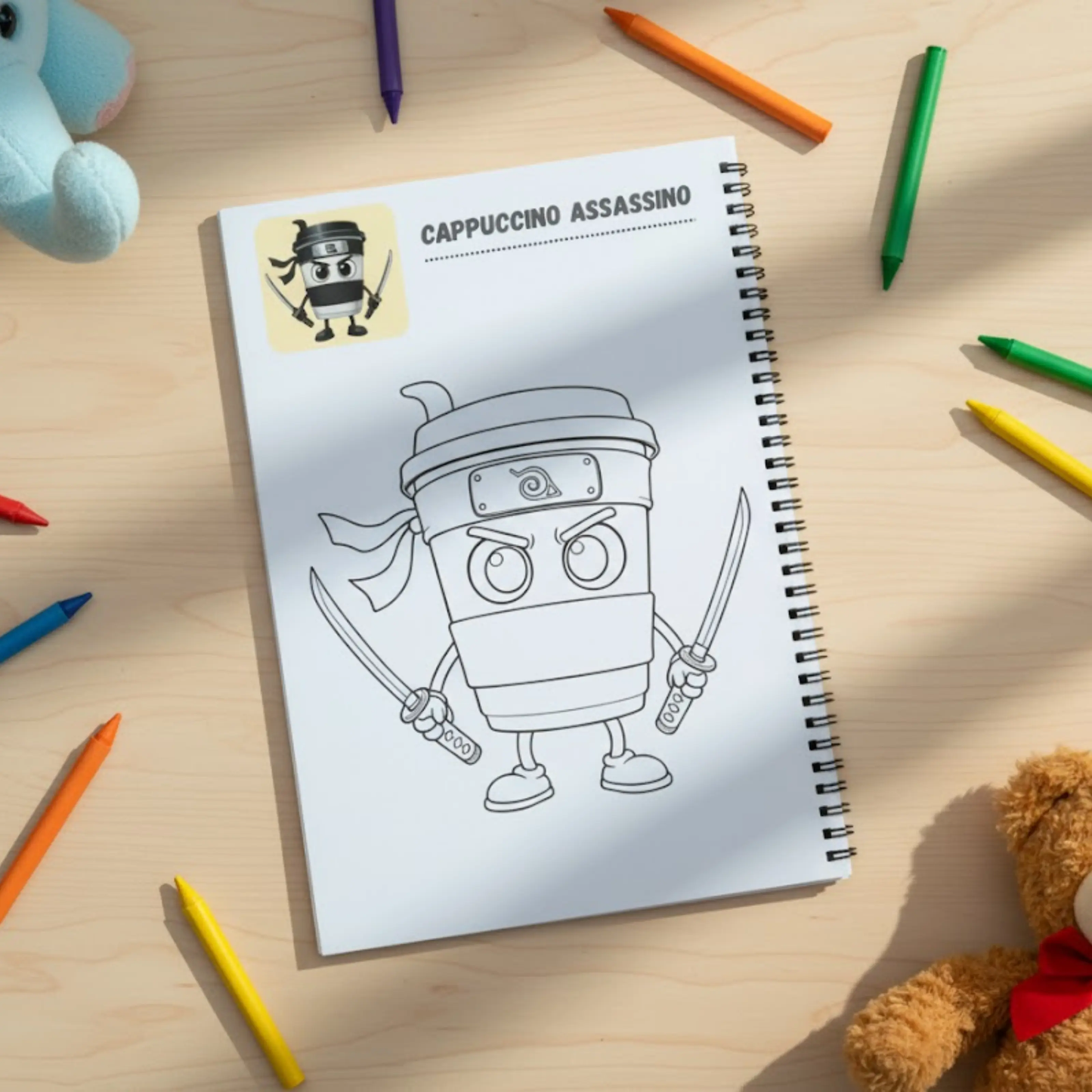 Brainrot Coloring Book - The Spectrum Stories