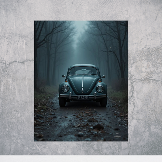 Volkswagen Beetle Classic – Premium Poster The Spectrum Stories