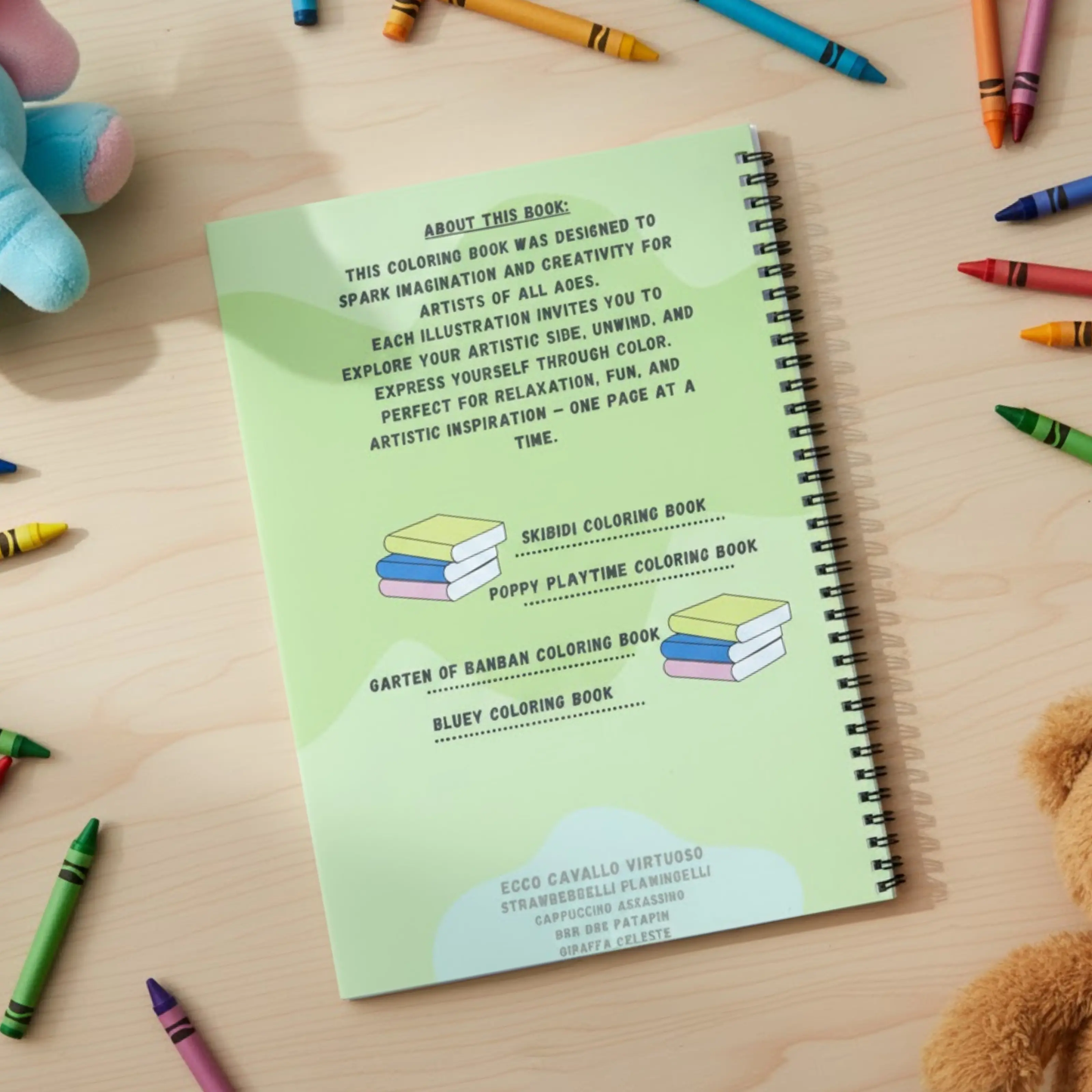 Brainrot Coloring Book - The Spectrum Stories