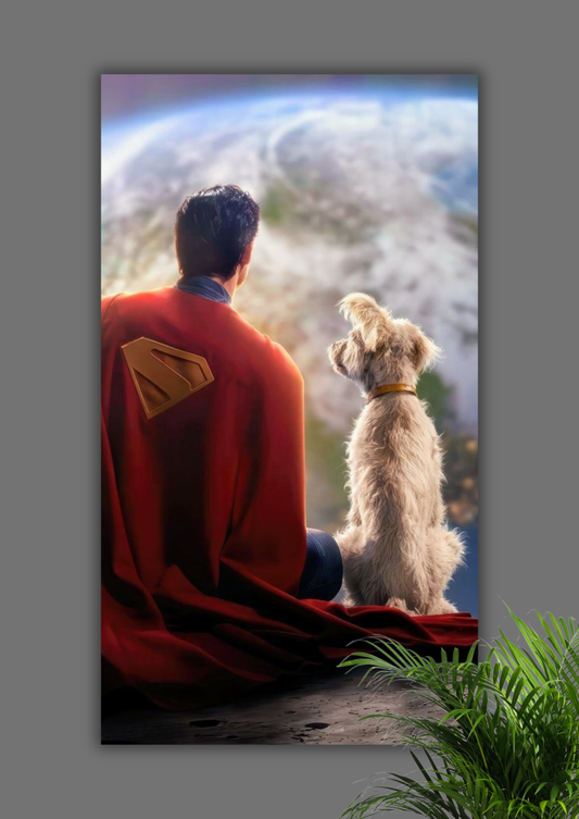 Superman and Krypto – Premium Poster The Spectrum Stories