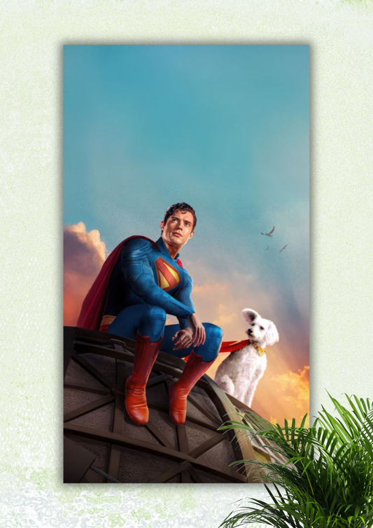 Superman and Krypto – Premium Poster The Spectrum Stories