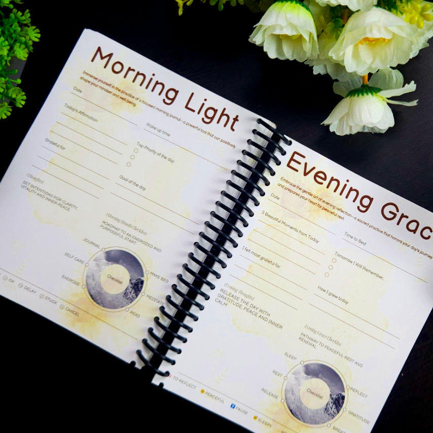 Gratitude Journal – Daily Reflection & Mindfulness Planner Blissful Balance