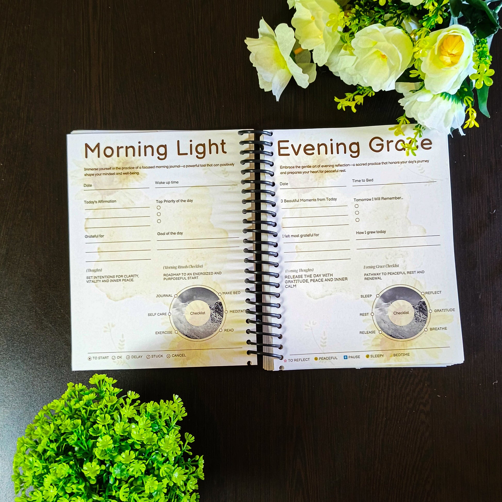 Gratitude Journal – Daily Reflection & Mindfulness Planner Blissful Balance