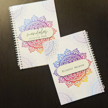 Mandala Coloring Book for Adults – Stress Relief & Mindfulness Art Blissful Balance