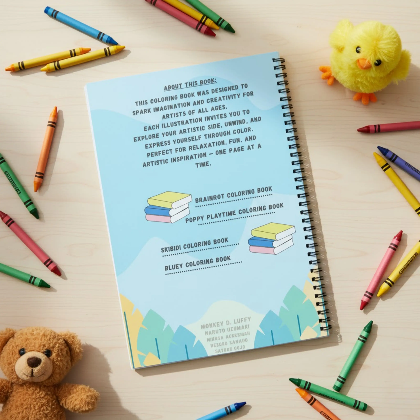 Anime Coloring Book - 30 Premium Character Designs The Spectrum Stories