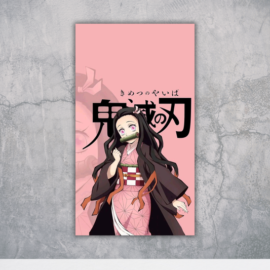 Nezuko Kamado – Premium Anime Poster The Spectrum Stories