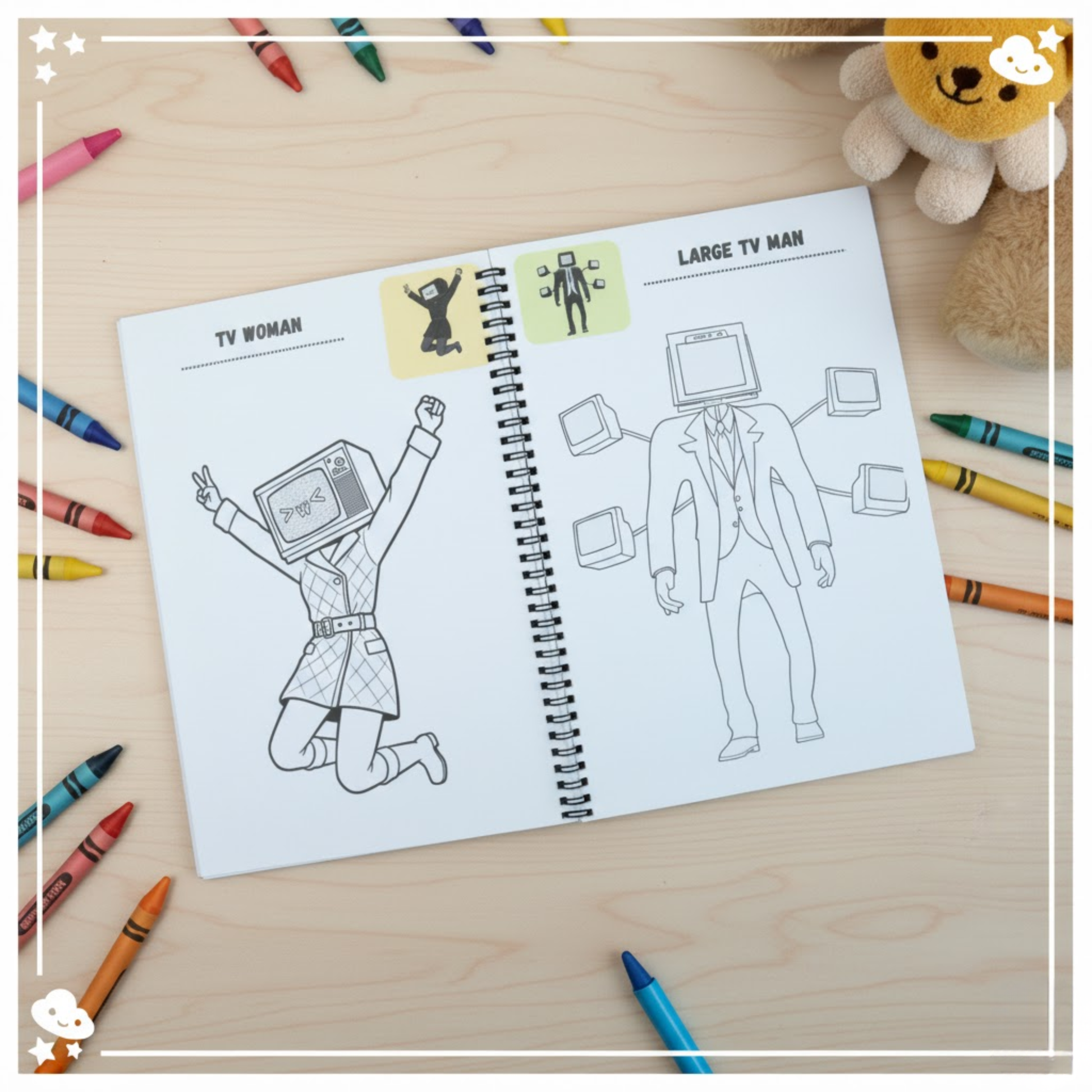 Skibidi, Anime & Brainrot Coloring Book Set (3 Books) The Spectrum Stories