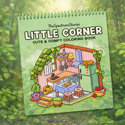 Little Corner Coloring Book The Spectrum Stories