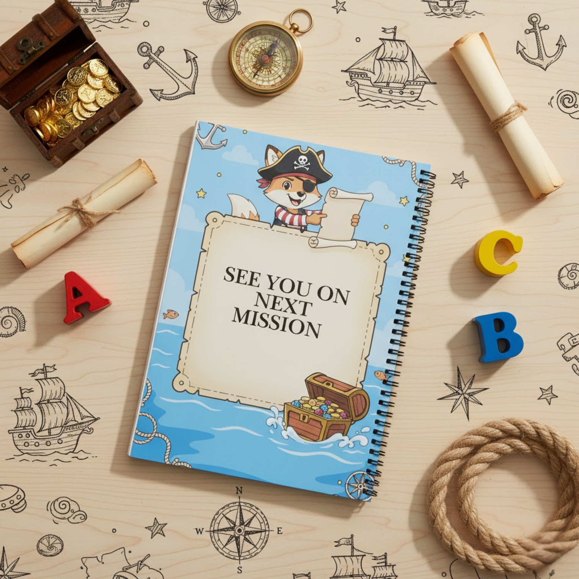 Pirate Alphabet Adventure: Learn Capital Letters. The Spectrum Stories