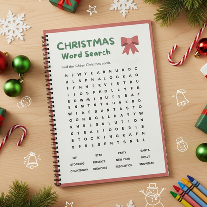 Christmas Activity Books for Kids. The Spectrum Stories