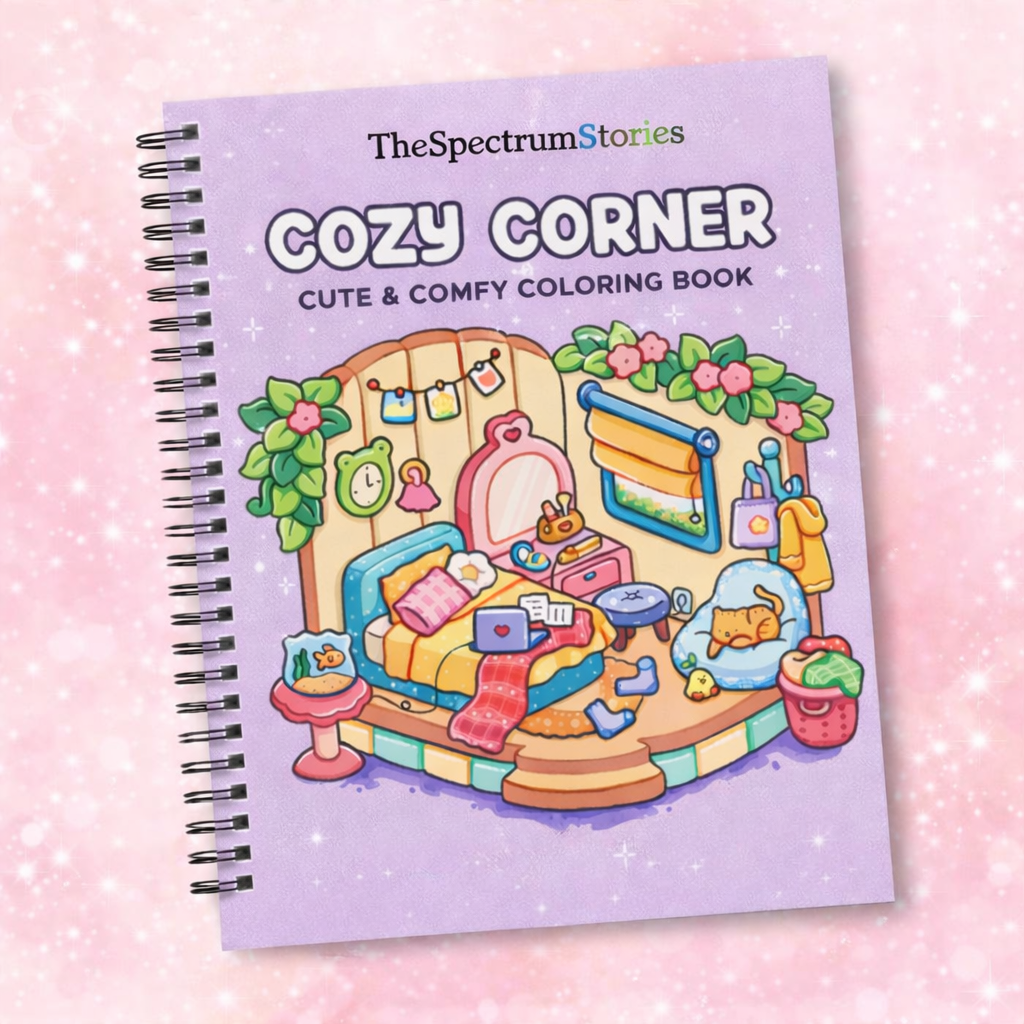 Cozy Corner Coloring Book The Spectrum Stories