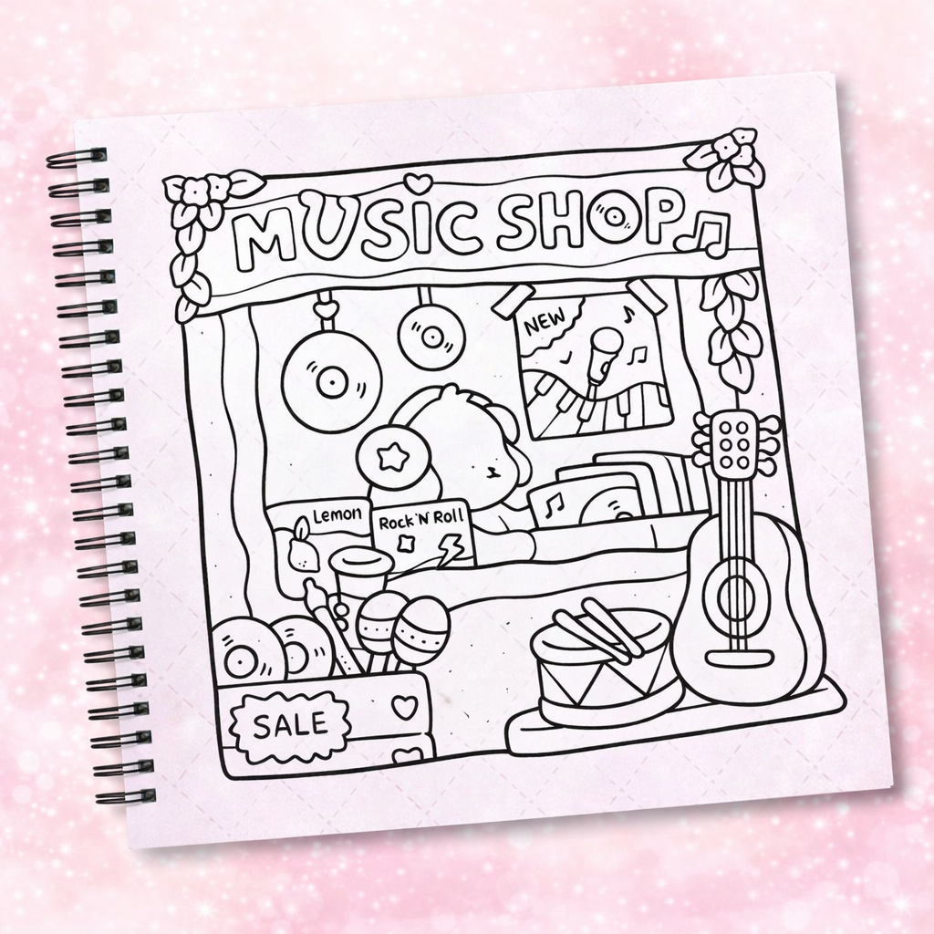 Cozy Corner Coloring Book The Spectrum Stories