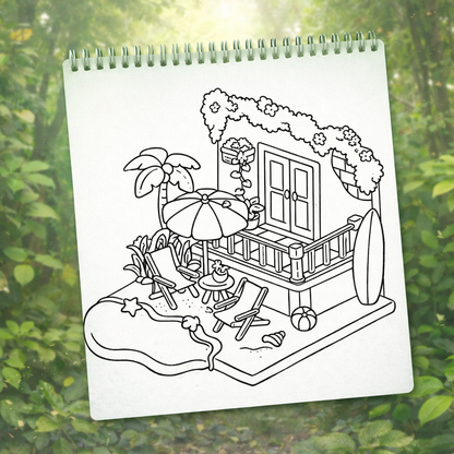 Little Corner Coloring Book The Spectrum Stories