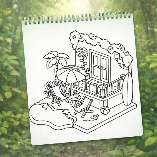 Little Corner Coloring Book The Spectrum Stories