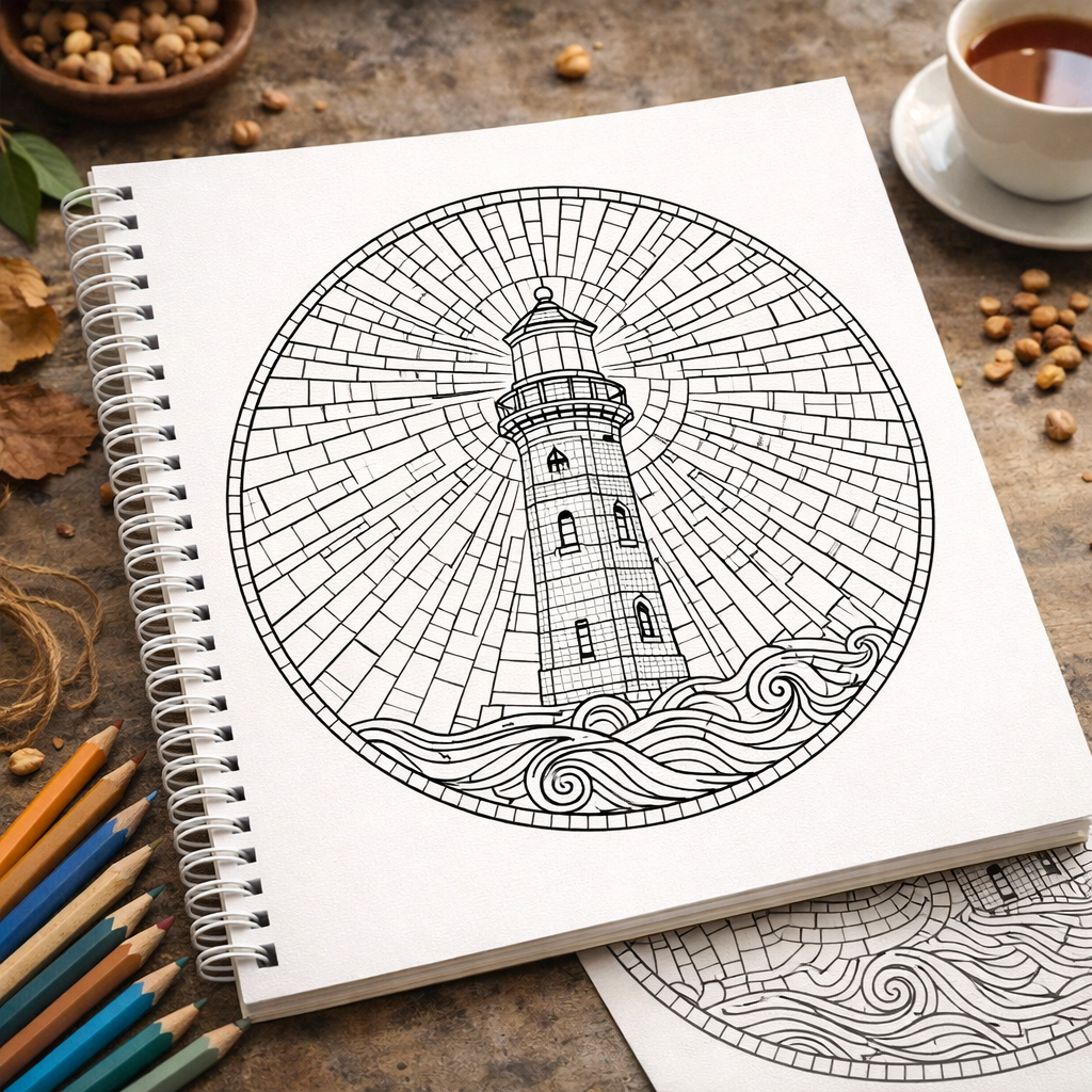 Mindful Mandalas Volume 2: Mosaic Style Adult Coloring Book for Stress Relief & Relaxation The Spectrum Stories