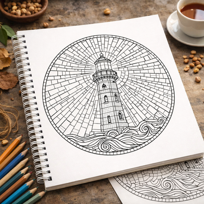 Mindful Mandalas Volume 2: Mosaic Style Adult Coloring Book for Stress Relief & Relaxation The Spectrum Stories