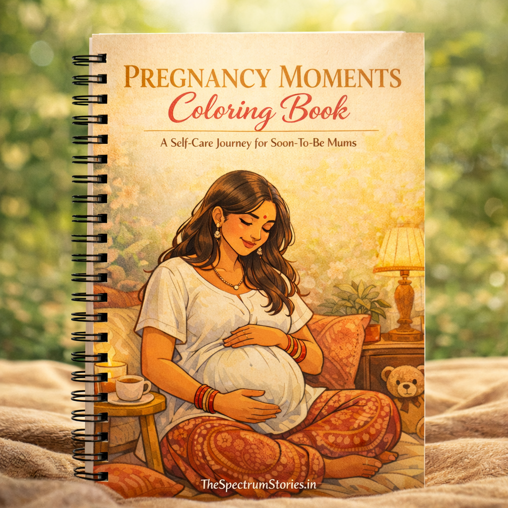Pregnancy Moments Coloring Book – A Self-Care Journey for Soon-To-Be Mums