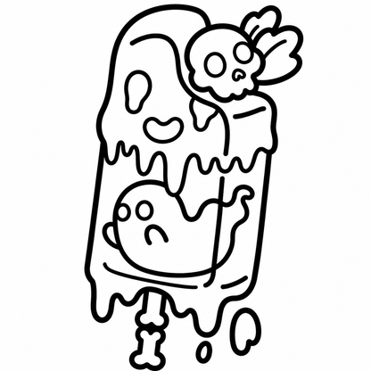 Spooky Art Adult Coloring Book –  Wire-O Edition