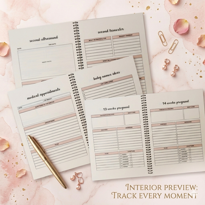 Pregnancy Moments Coloring Book – A Self-Care Journey for Soon-To-Be Mums
