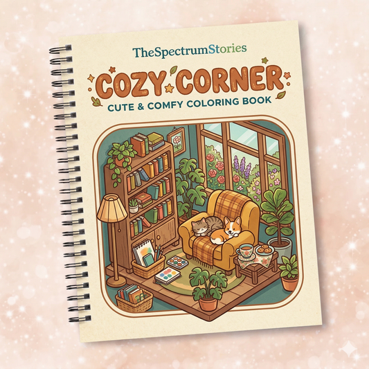 Cozy Corner Coloring Book The Spectrum Stories