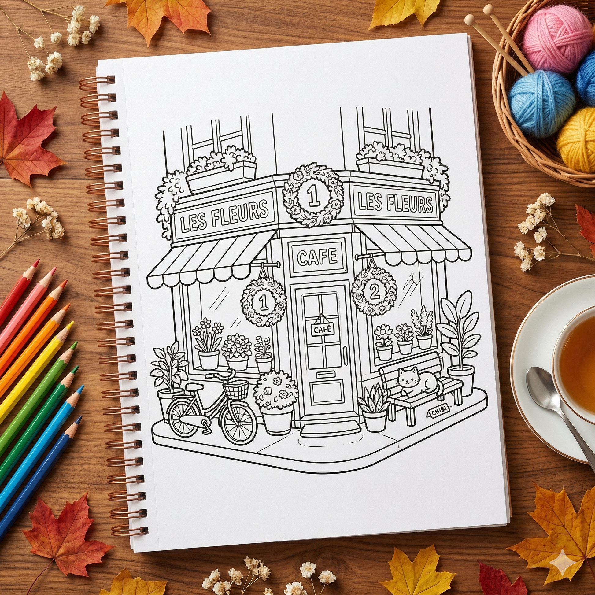 Little Corner Coloring Book The Spectrum Stories