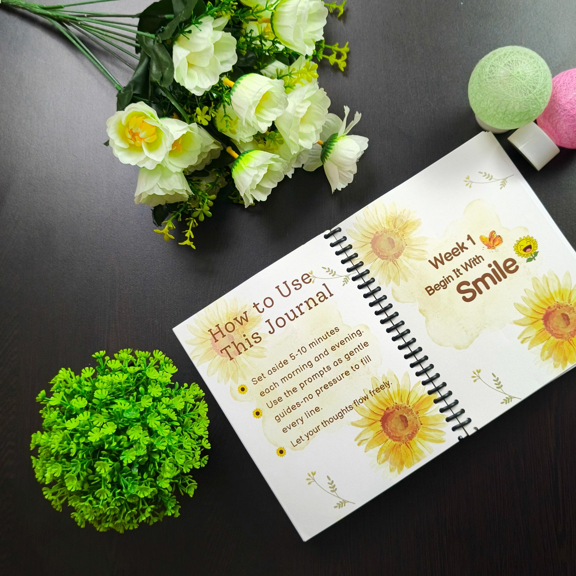 Gratitude Journal – Daily Reflection & Mindfulness Planner Blissful Balance