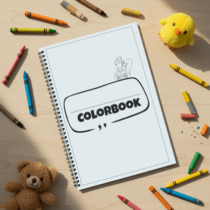 Anime Coloring Book - 30 Premium Character Designs - The Spectrum Stories