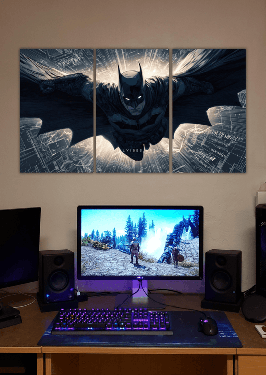 Batman | Gotham's Shadow | Split Poster | 3 Piece Set - The Spectrum Stories