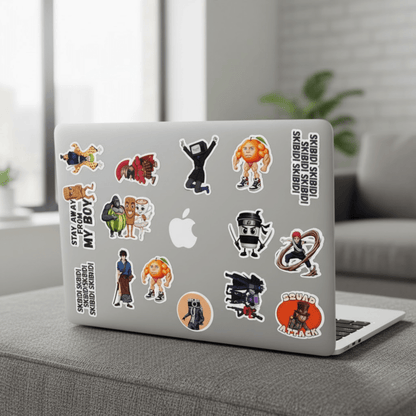 Brainrot Anime & Skibidi Trending Stickers Pack - Anime Stickers Bundle for Kids & Teens - The Spectrum Stories