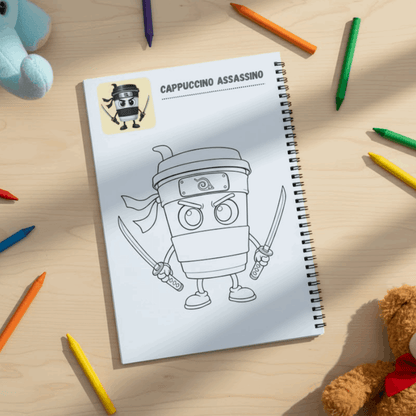 Brainrot Coloring Book Set - 3 Books Featuring Skibidi & Anime - The Spectrum Stories