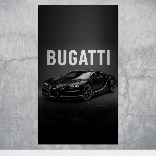 Bugatti Chiron – Premium Poster - The Spectrum Stories