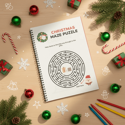 Christmas Activity Books for Kids. - The Spectrum Stories