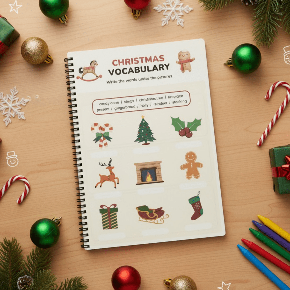 Christmas Activity Books for Kids. - The Spectrum Stories