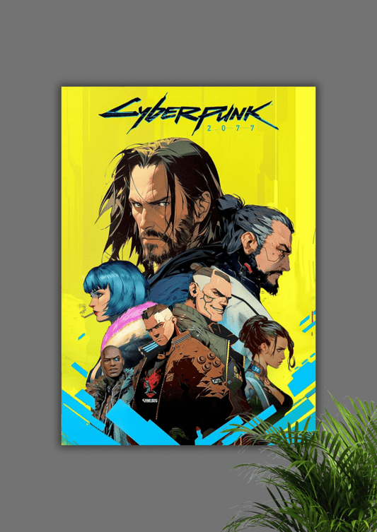 CyberPunk – Premium Game Poster - The Spectrum Stories