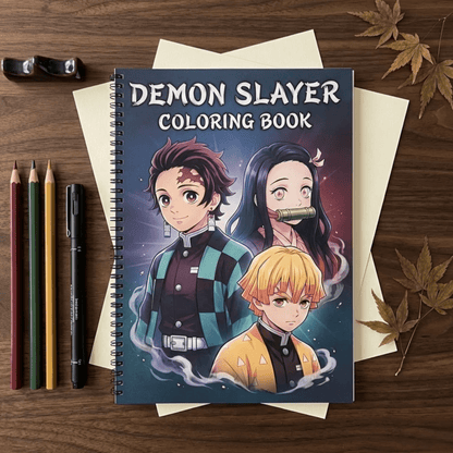 Demon Slayer Coloring Book - The Spectrum Stories
