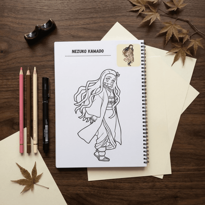 Demon Slayer Coloring Book - The Spectrum Stories