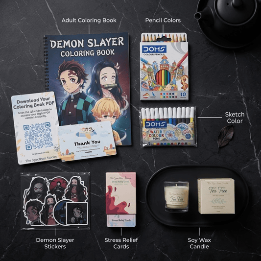 Demon Slayer Coloring Book - The Spectrum Stories