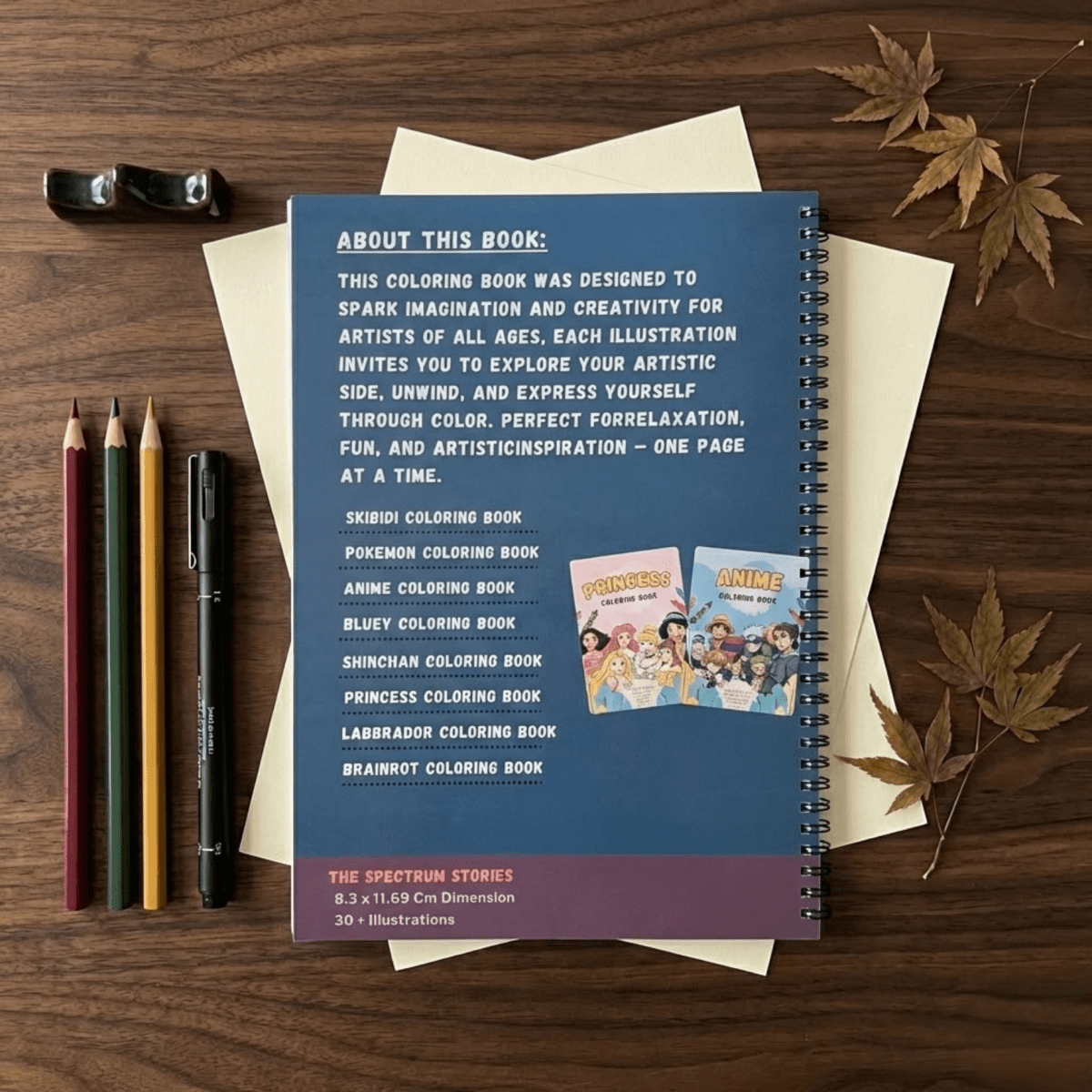 Demon Slayer Coloring Book - The Spectrum Stories