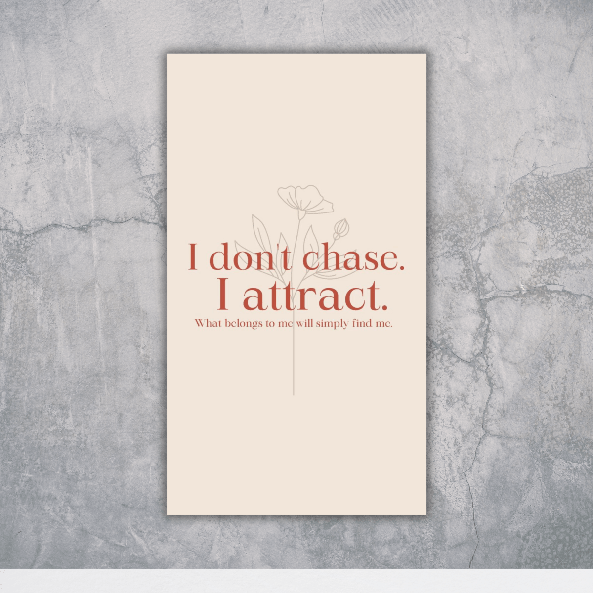 Don't Chase Girls Chase Goals - Motivational Poster - The Spectrum Stories